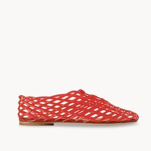 The Row Mara “Jelly” Flat in Red 38.5